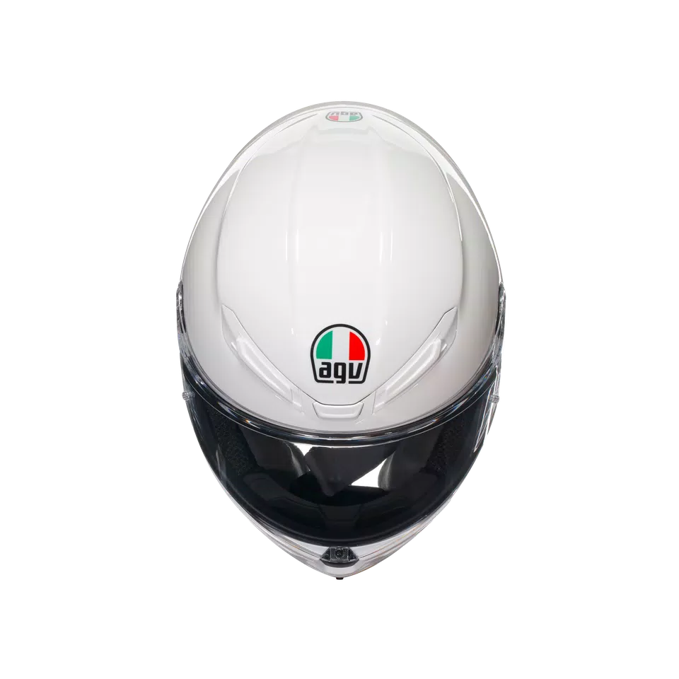 K6 S WHITE - MOTORBIKE FULL FACE HELMET DOT (E2206) -  - 7