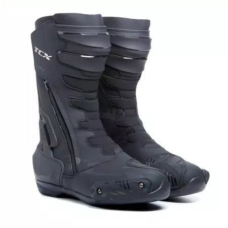 S-TR1 WP MEN'S WATERPROOF MOTORCYCLE BOOTS - BLACK -  - 1