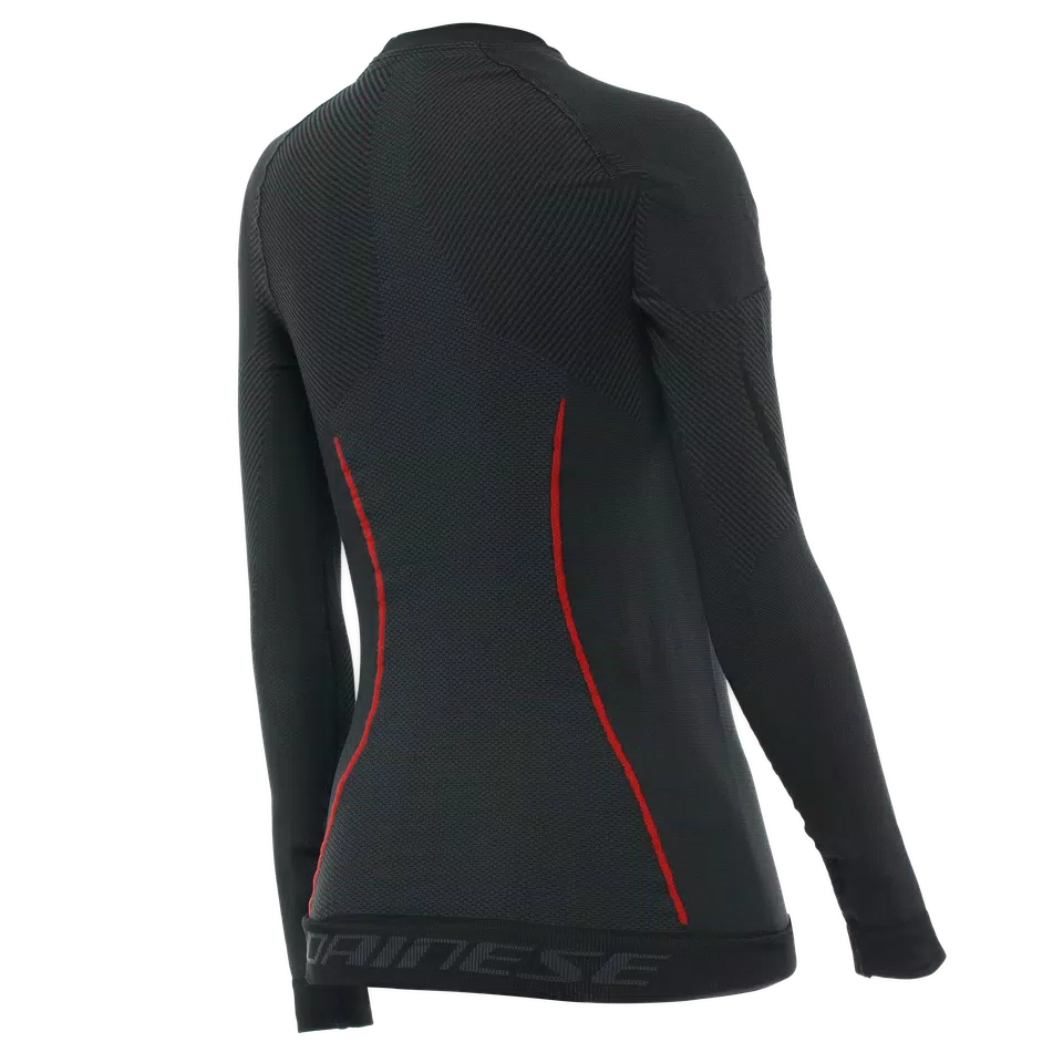 MAGLIA TERMICA SCI DONNA - BLACK/RED - 2