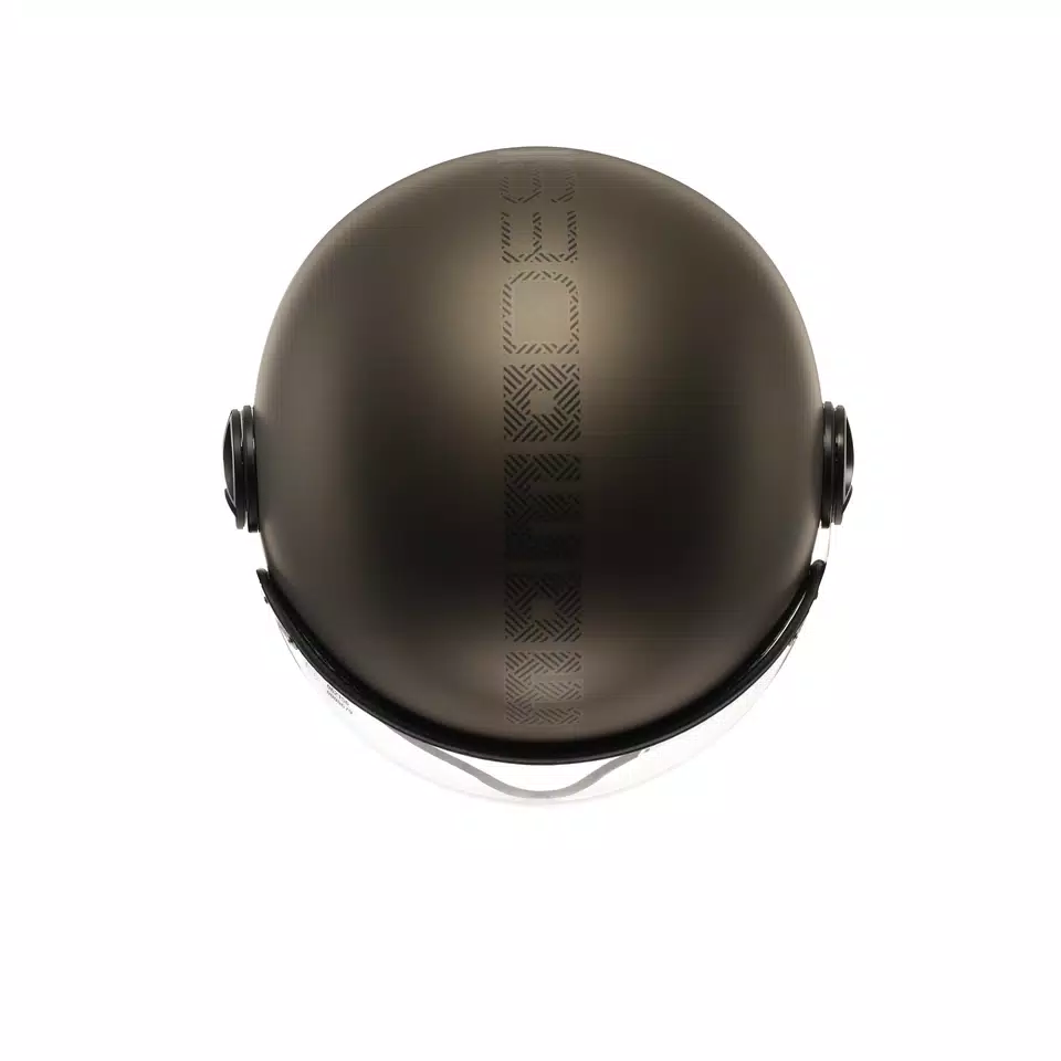 MOMODESIGN FGTR EVO MATT BRONZE / STONE - JET HELMET WITH DUAL VISOR E2206 -  - 6