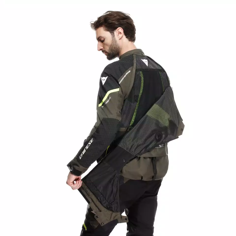 SUPER ADVENTURE ABSØLUTESHELL™ - MEN MOTORCYCLE OFF-ROAD JACKET - TARMAC/BLACK/FLUO YELLOW - 8
