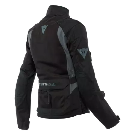 DESERT TEX - DAMES TOURING ZOMER MOTORFIETSJAS IN STOF - BLACK/BLACK/EBONY - 2