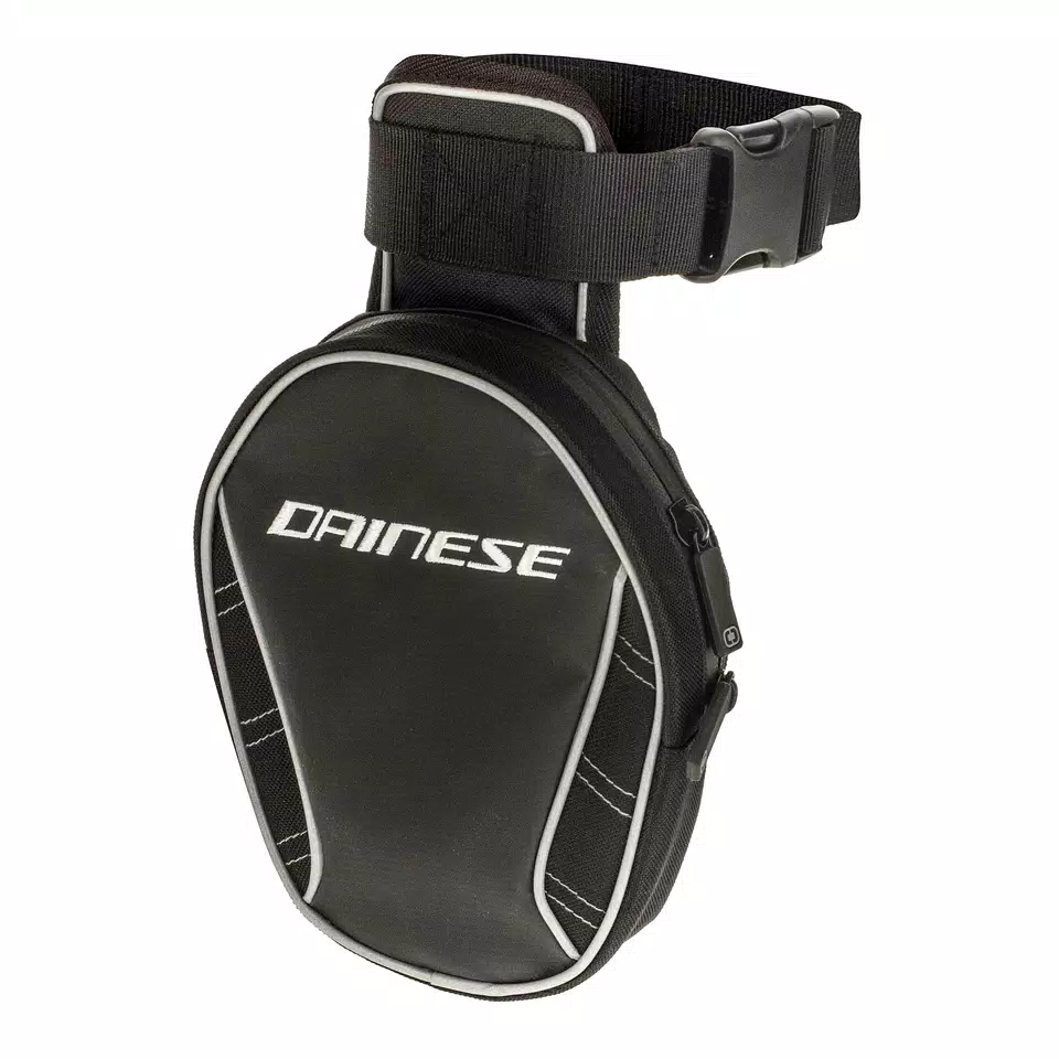 MOTORCYCLE LEG BAG - STEALTH-BLACK - 1