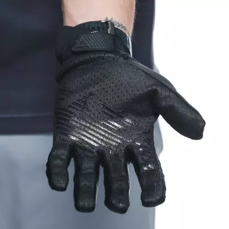 HGC HYBRID - UNISEX BIKE GLOVES - BLACK/BLACK - 5
