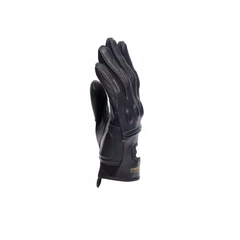 BLACKJACK 2 - WOMEN'S VINTAGE SUMMER MOTORCYCLE GLOVES - BLACK/BLACK - 4