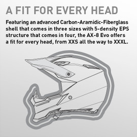 AX-8 EVO E2205 TOP - RANCH - Full-face
