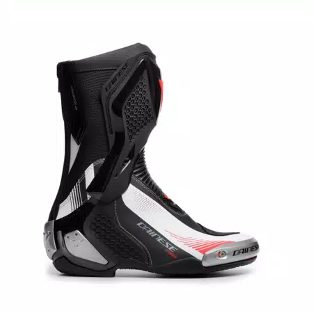 TORQUE 4 - WOMEN'S RACING AND ROAD BOOTS - BLACK/WHITE/RED-FLUO - 2