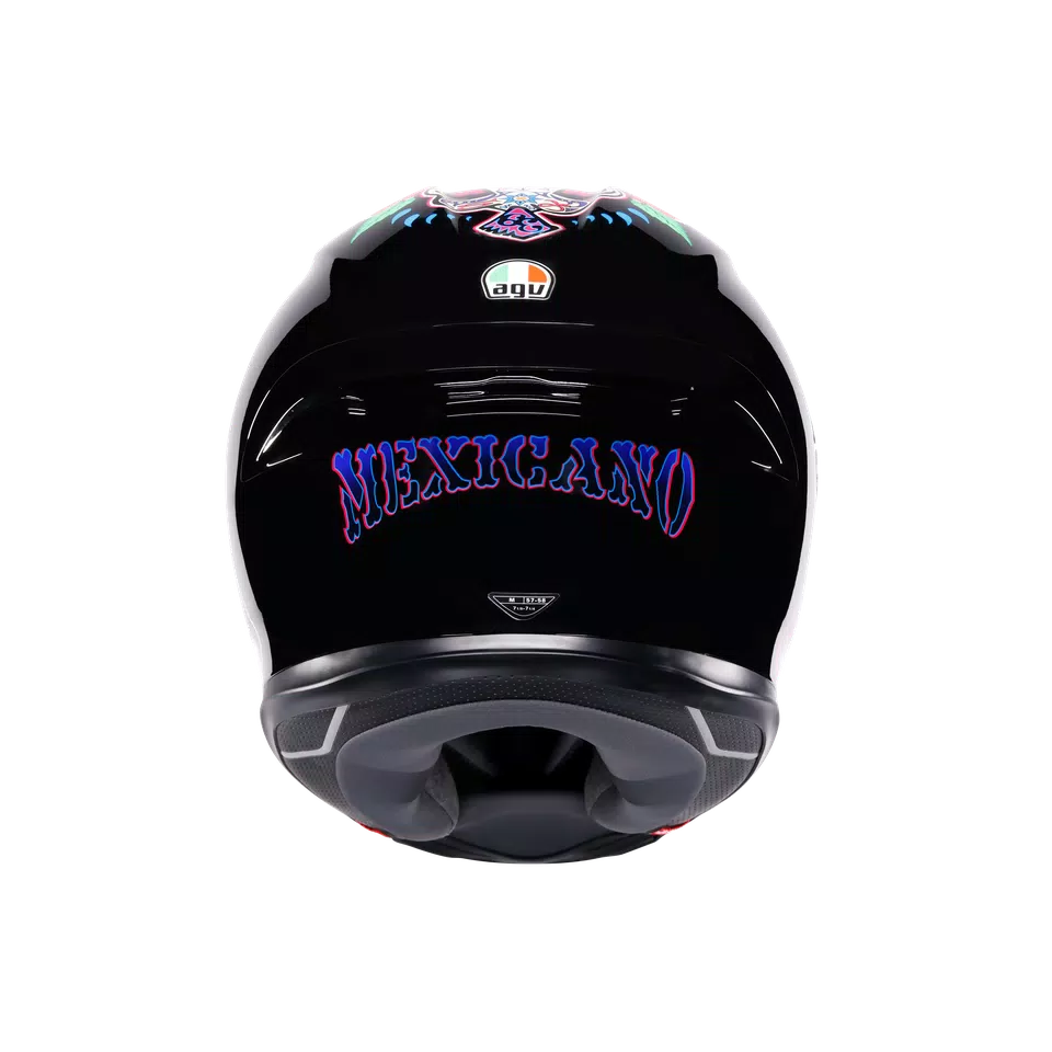 K6 S SALOM TRIBUTE - MOTORBIKE FULL FACE HELMET DOT (E2206) -  - 5