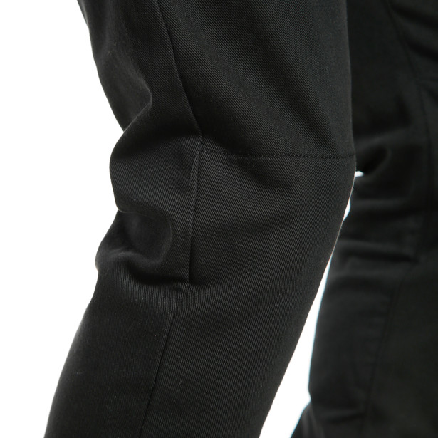 classic-slim-pantaloni-moto-in-tessuto-uomo-black image number 6