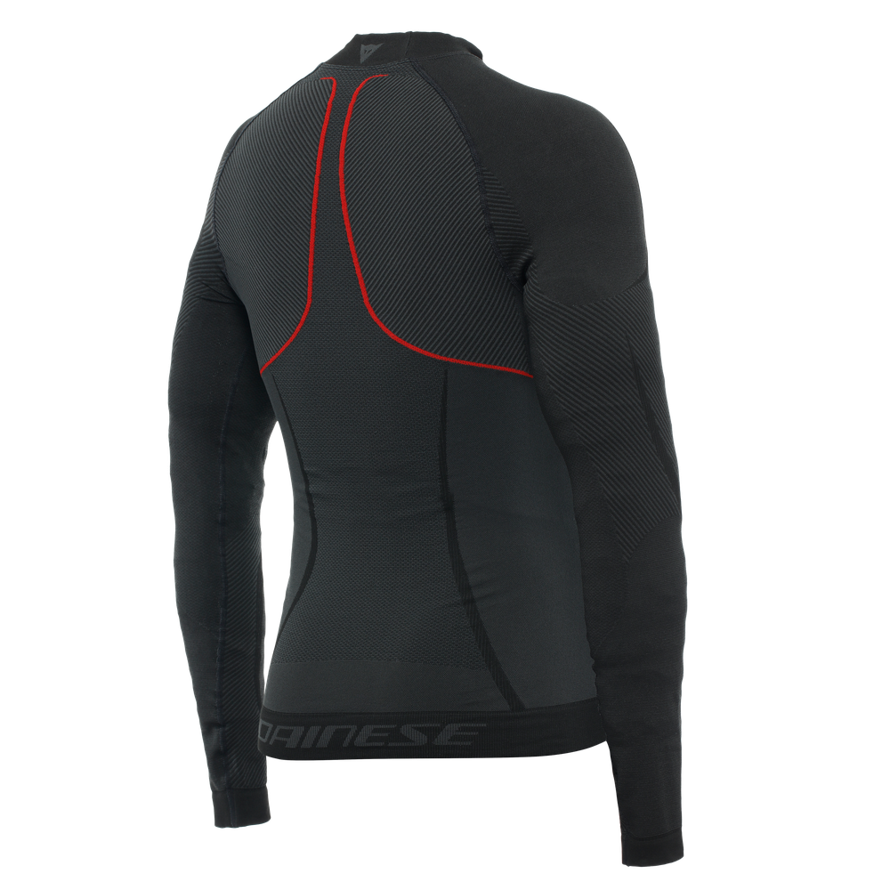 thermo-ls-maillot-thermique-de-ski-homme-black-red image number 1