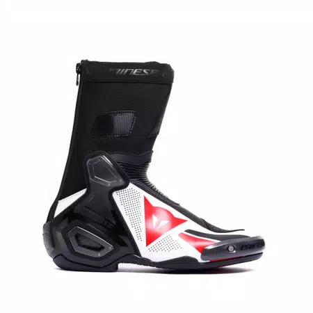 AXIAL 2 AIR - MEN'S MOTORCYCLE RACING SUMMER BOOTS - BLACK/WHITE/LAVA-RED - 2