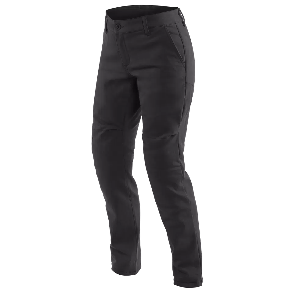 CHINOS - DAMES MOTORFIETS BROEK IN STOF -  - 1