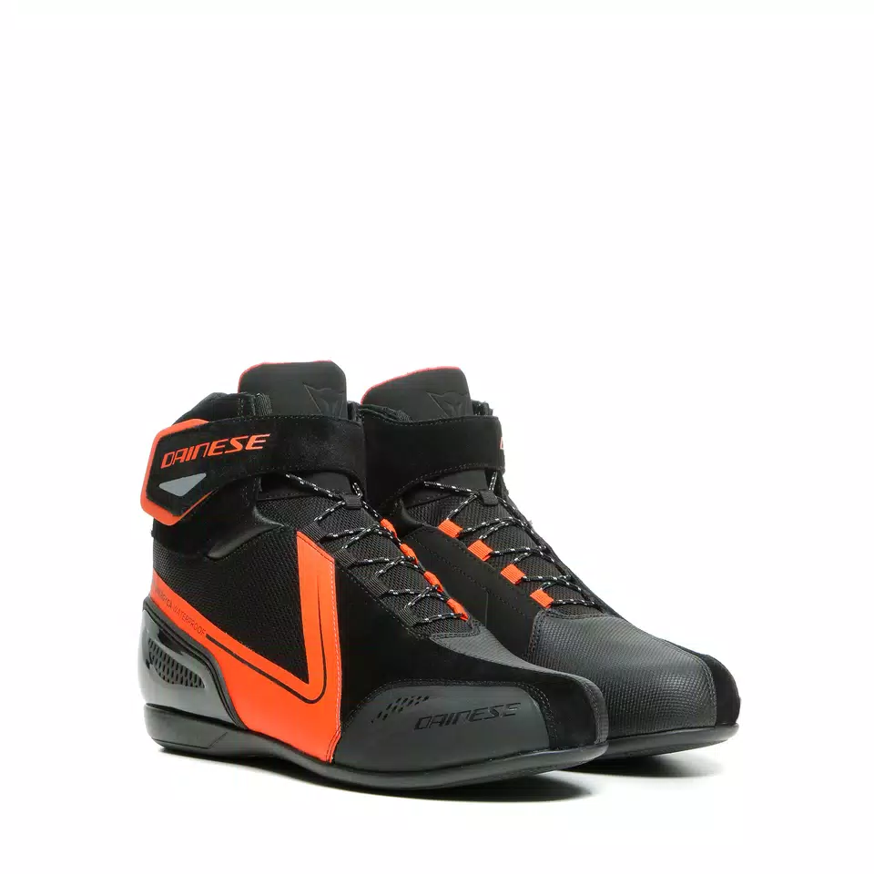 ENERGYCA D-WP SHOES - BLACK/FLUO-RED - 1