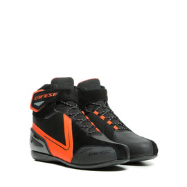 ENERGYCA D-WP® SHOES BLACK/FLUO-RED