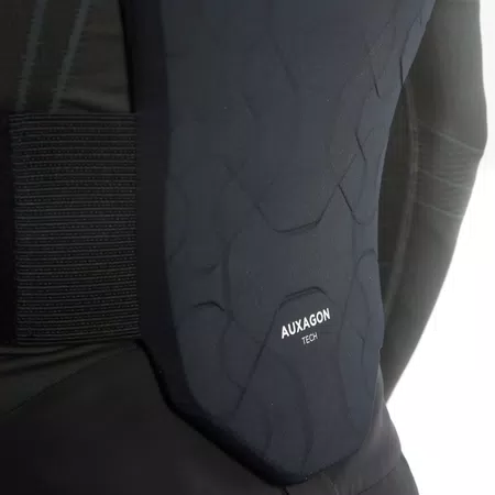 AUXAGON 2 SKI BACK PROTECTOR  - STRETCH-LIMO/BLACK - 2