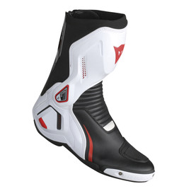 COURSE D1 OUT BOOTS BLACK/WHITE/RED-LAVA- Leather