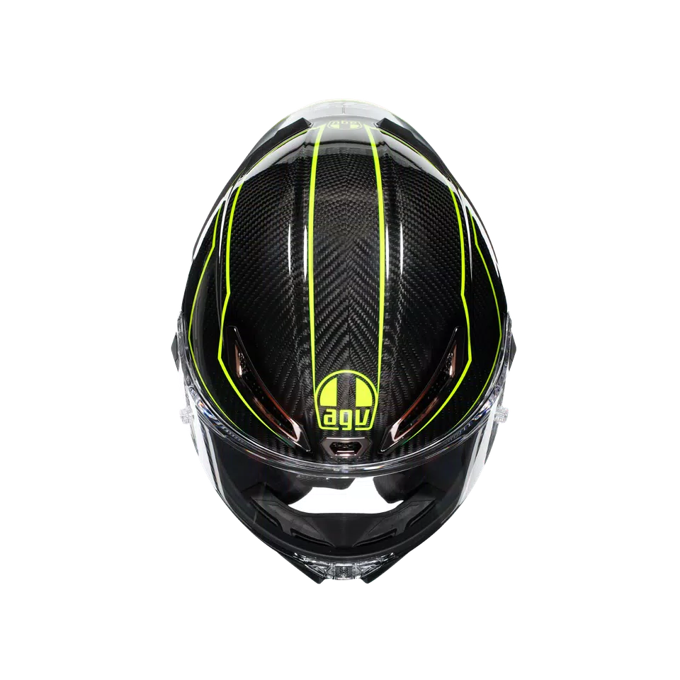 PISTA GP RR PERFORMANTE CARBON/LIME - MOTORBIKE FULL FACE HELMET E2206 DOT -  - 7