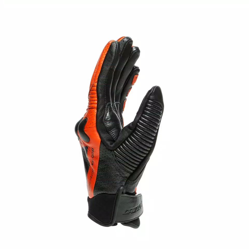 XRIDE GLOVES BLACK/FLAMEORANGE Dainese