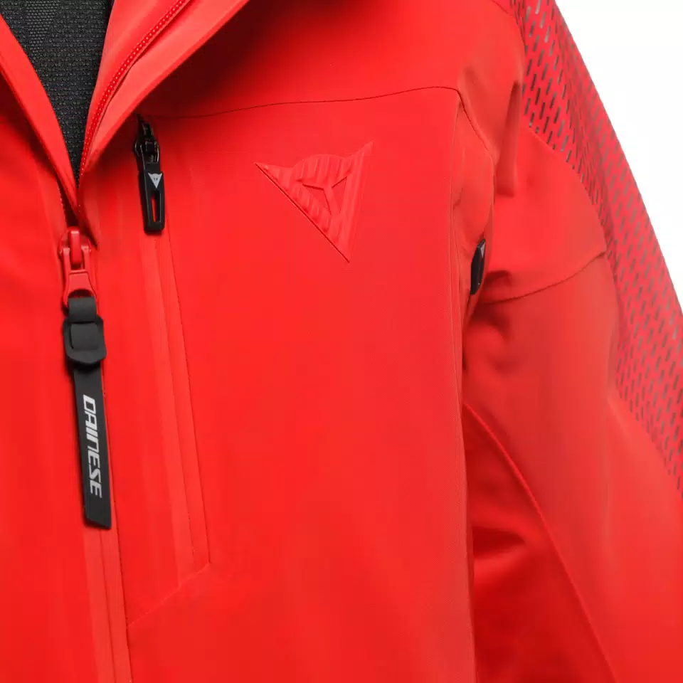 MEN'S S002 DERMIZAX EV™ CORE READY SKI JACKET - HIGH-RISK-RED - 10