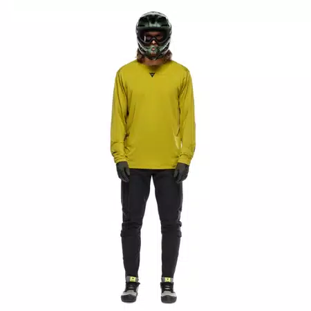 HG ROX JERSEY LS - MAGLIA BICI MANICHE LUNGHE UOMO - AVOCADO - 3