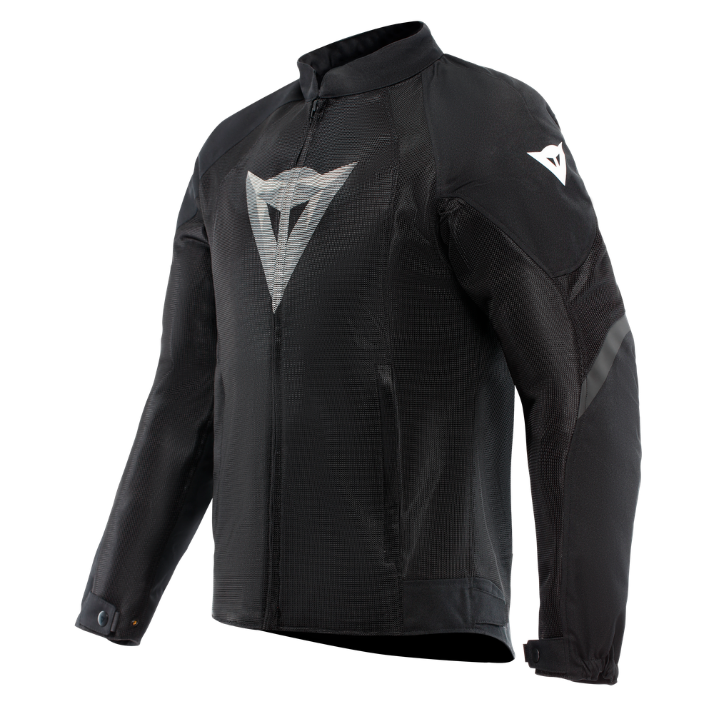 herosphere-air-blouson-moto-estival-homme-black-white-diamond image number 0