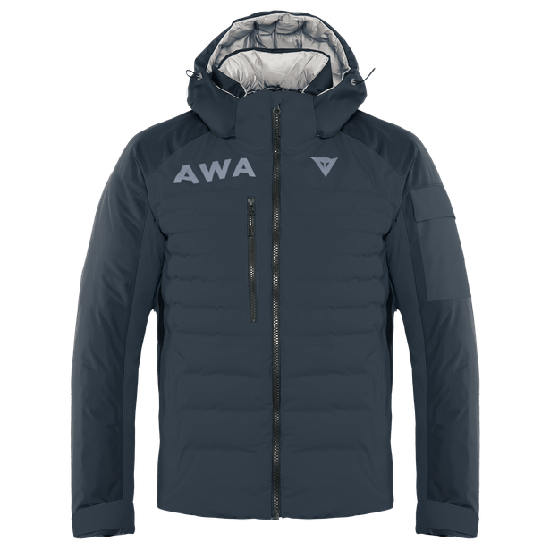 AWA BLACK JACKET STRETCH-LIMO/STRETCH-LIMO- Daunenjacken