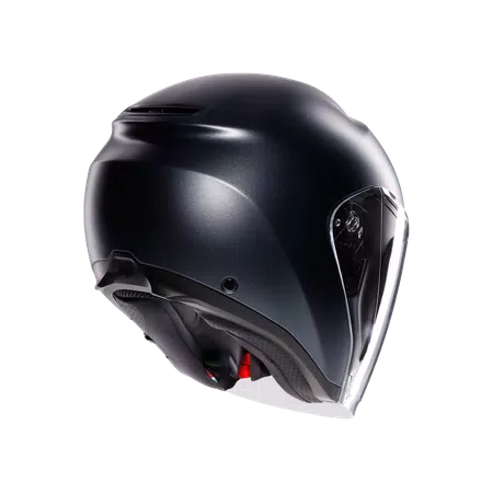 IRIDES MONO MATT ARDESIA GREY - MOTORBIKE OPEN FACE HELMET E2206 -  - 6