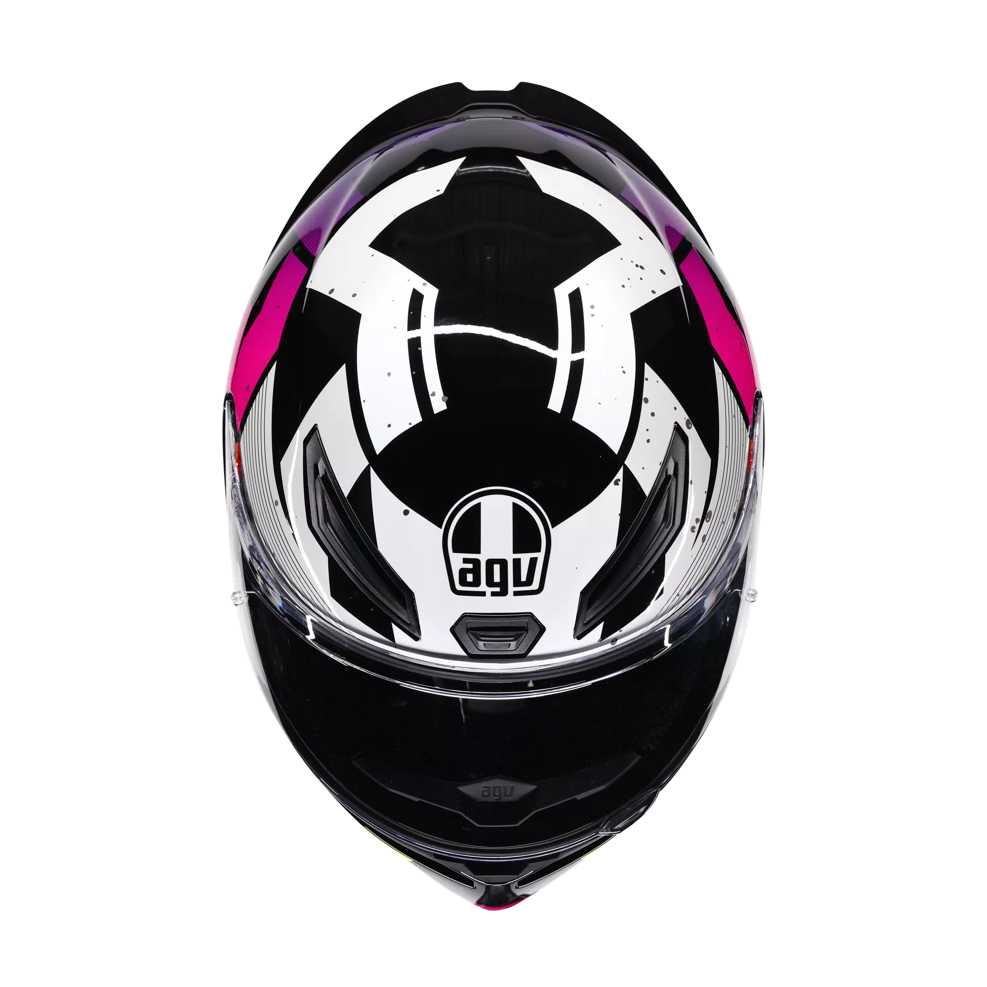 K1 S PUNKPULSE BLACK/PURPLE/LIME - MOTORBIKE FULL FACE HELMET DOT (E2206)