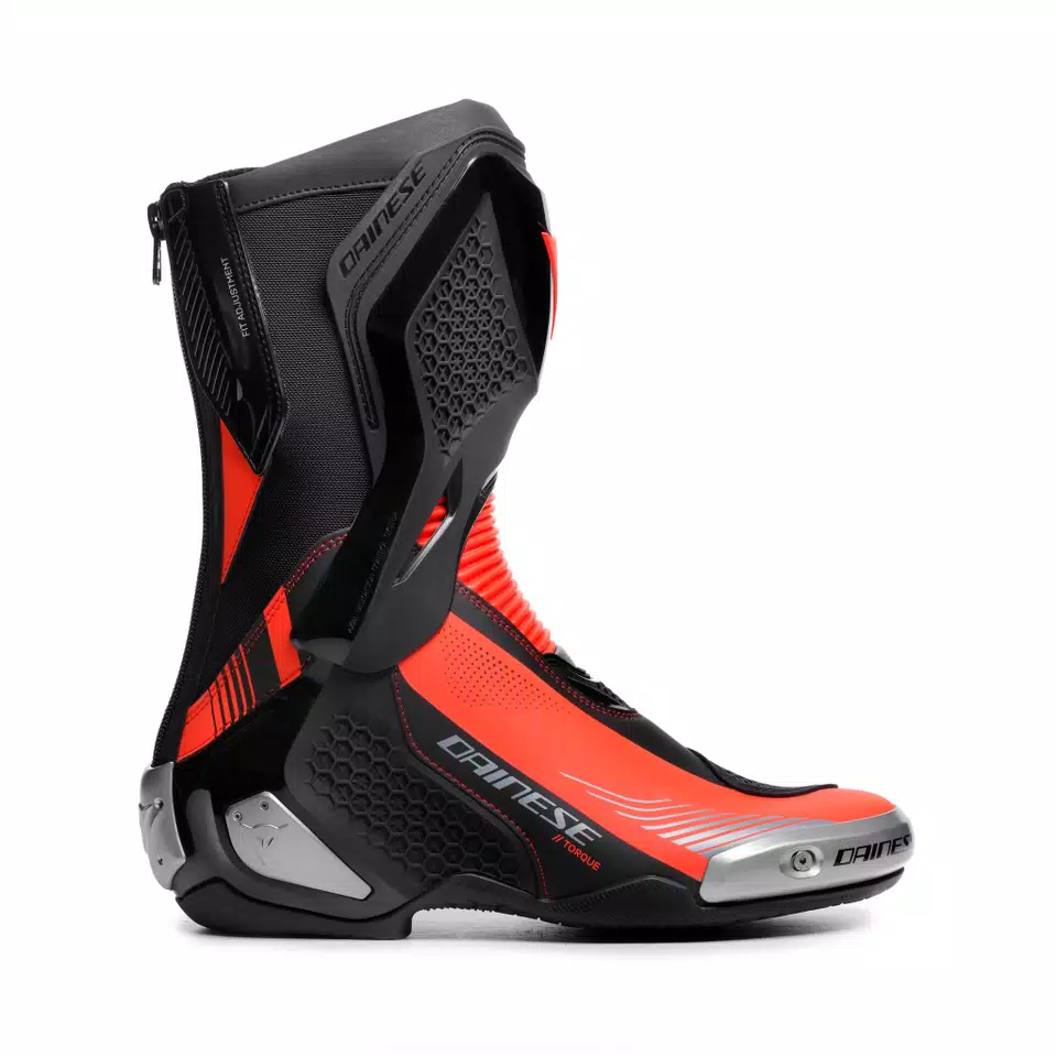TORQUE 4 - BOTAS RACING Y DE CARRETERA HOMBRE - BLACK/RED-FLUO - 2