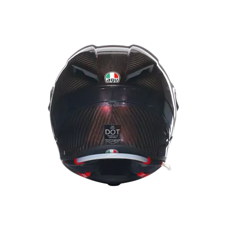 PISTA GP RR MONO RED CARBON - MOTORFIETS INTEGRAALHELM E2206 DOT -  - 5