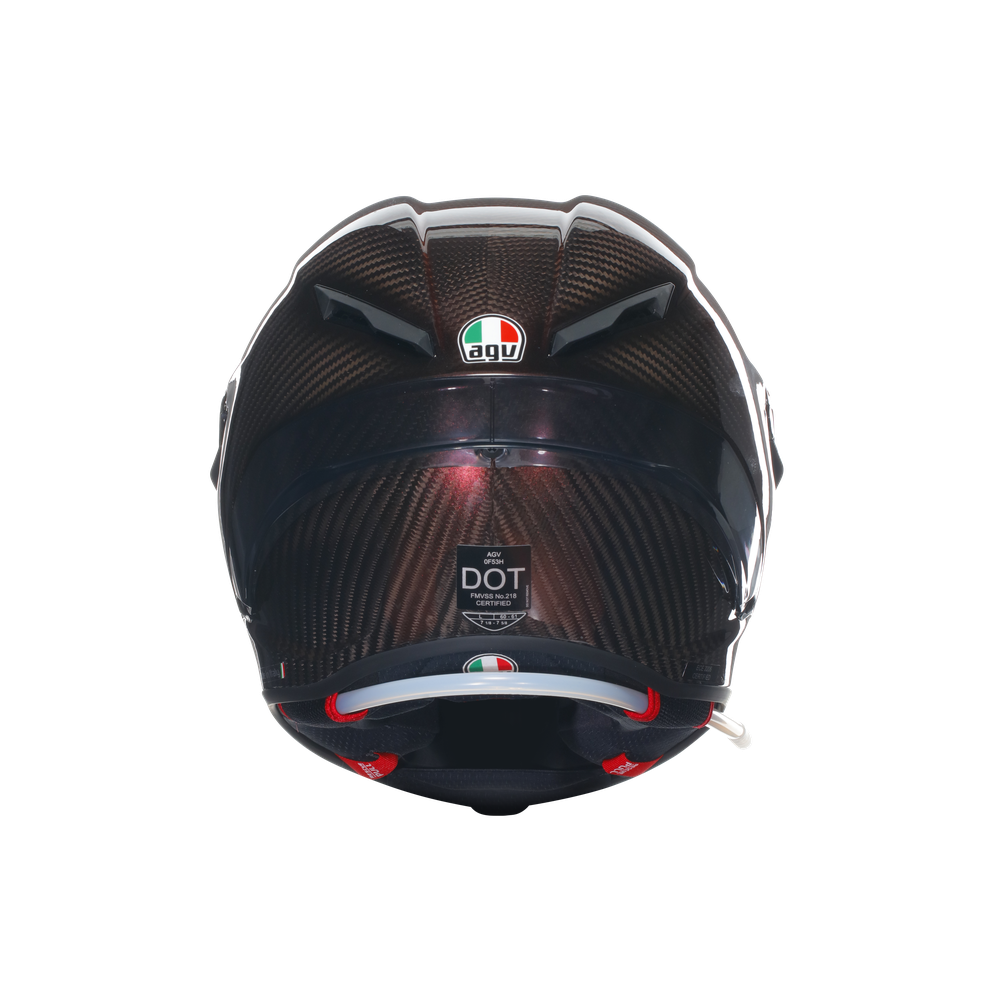 pista-gp-rr-mono-red-carbon-motorbike-full-face-helmet-e2206-dot image number 4