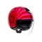 ETERES TROPEA RED/PINK - MOTORBIKE OPEN FACE HELMET E2206