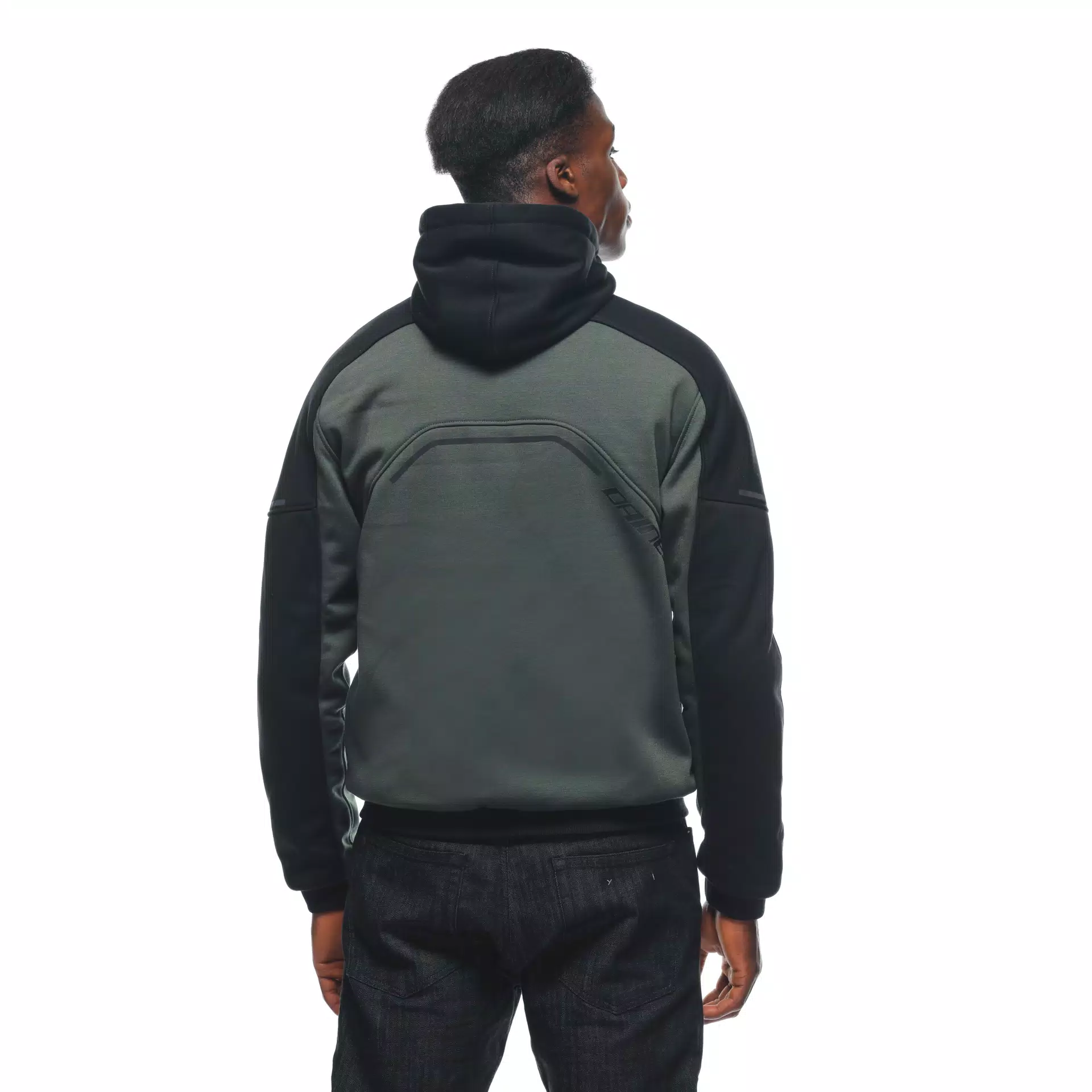 DAEMON-X SAFETY HOODIE - GIACCA MOTO IN TESSUTO UOMO