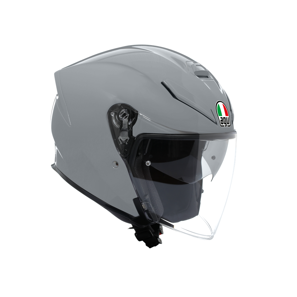 k5-jet-evo-mono-nardo-grey-motorbike-open-face-helmet-e2206 image number 0