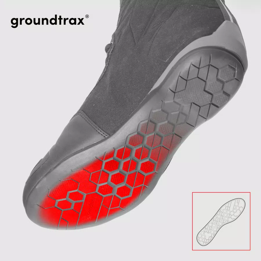 GROUNDTRAX® RUBBER OUTSOLE FOR SPORT RIDING