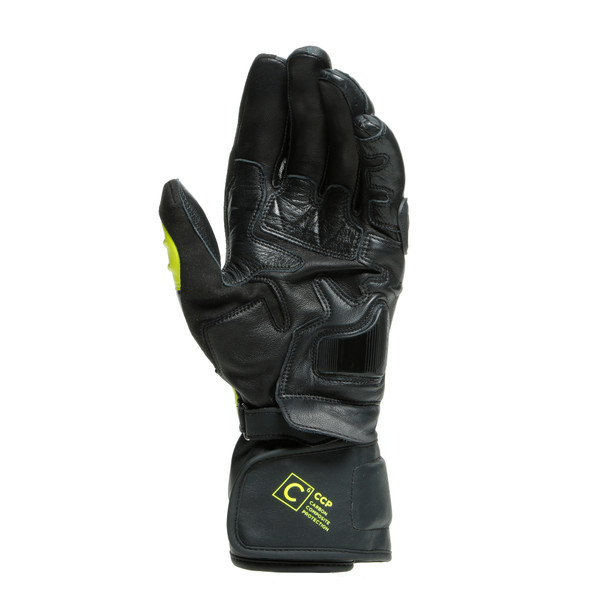 carbon-3-long-gloves-black-fluo-yellow-white image number 2