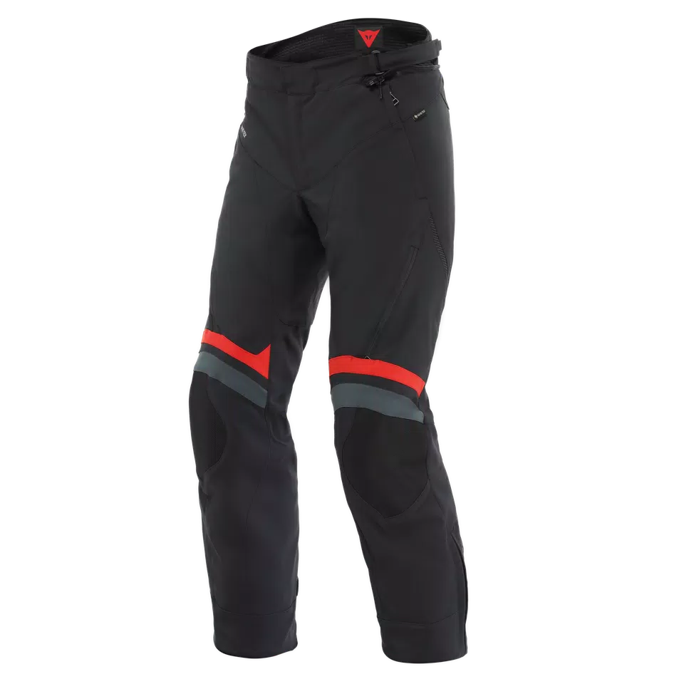 CARVE MASTER 3 GORE-TEX® - MEN'S WATERPROOF MOTORCYCLE PANTS - BLACK/LAVA-RED - 1