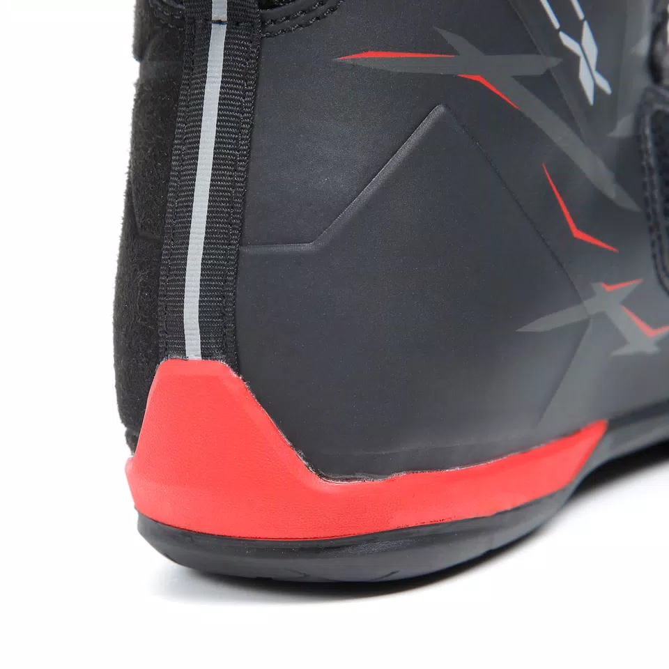 R04D AIR CHAUSSURES MOTO POUR L'ÉTÉ HOMME - NOIR/ROUGE -  - 9