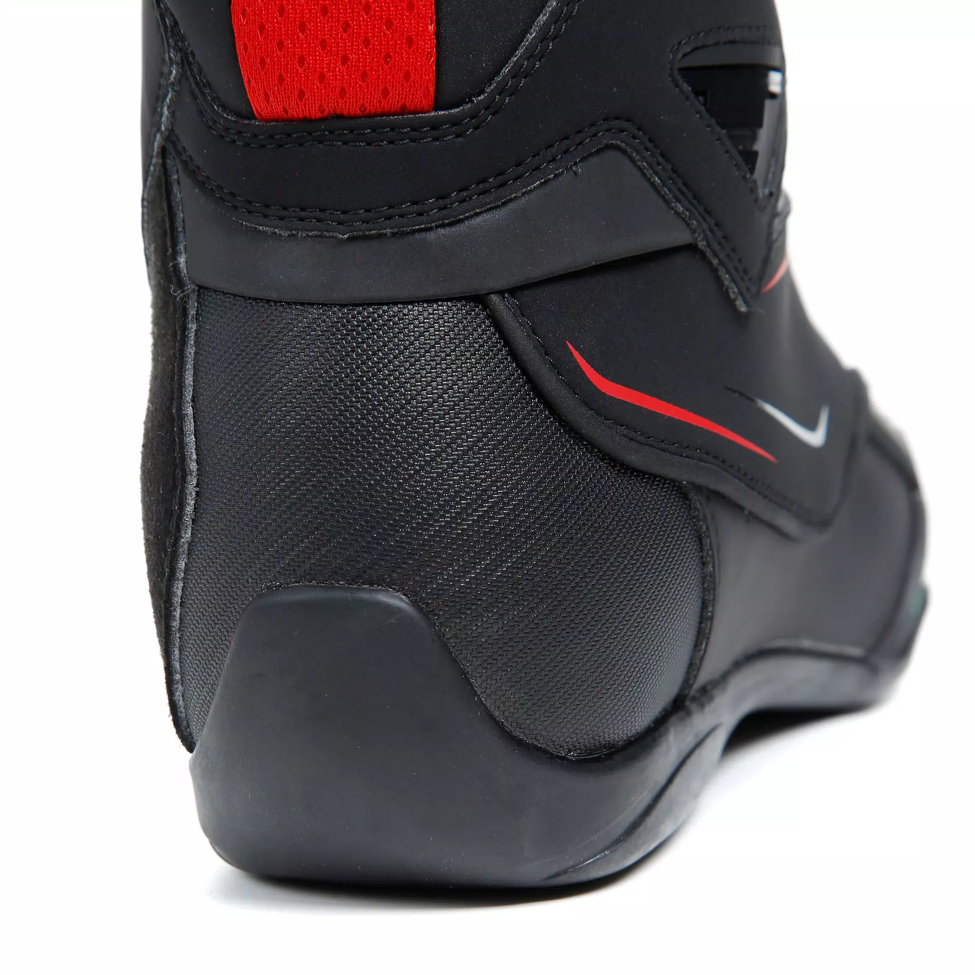 ZETA WP WASSERFESTE MOTORRADSCHUHE - SCHWARZ/ROT