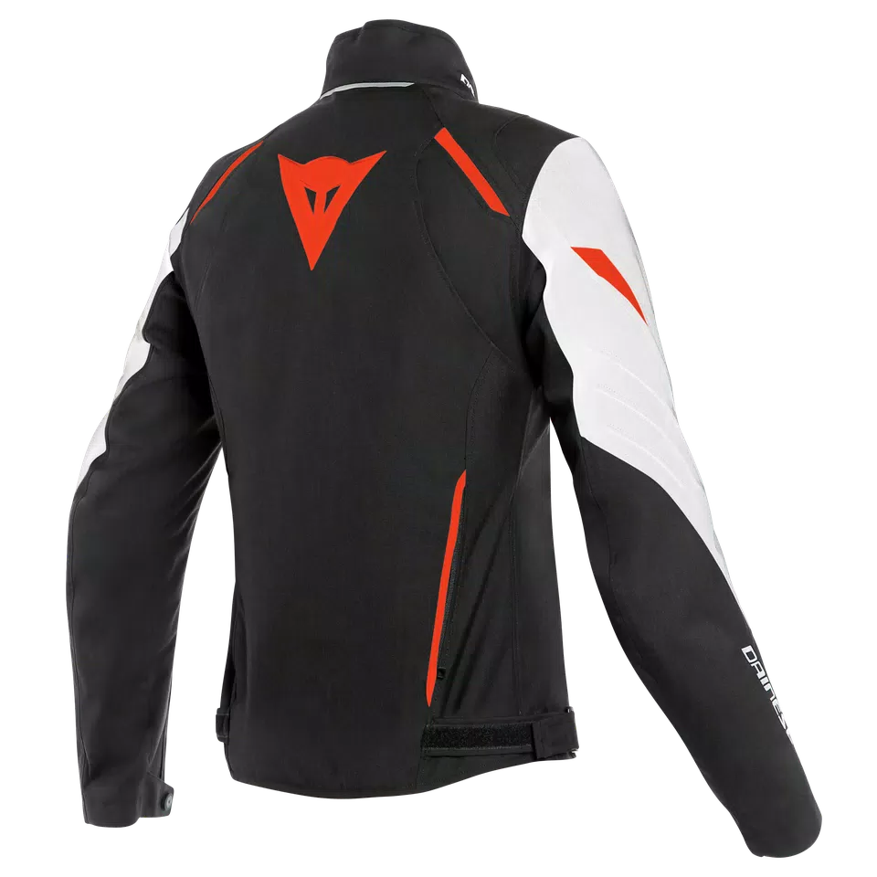 LAGUNA SECA 3 LADY D-DRY® JACKET - WHITE/FLUO-RED/BLACK - 2