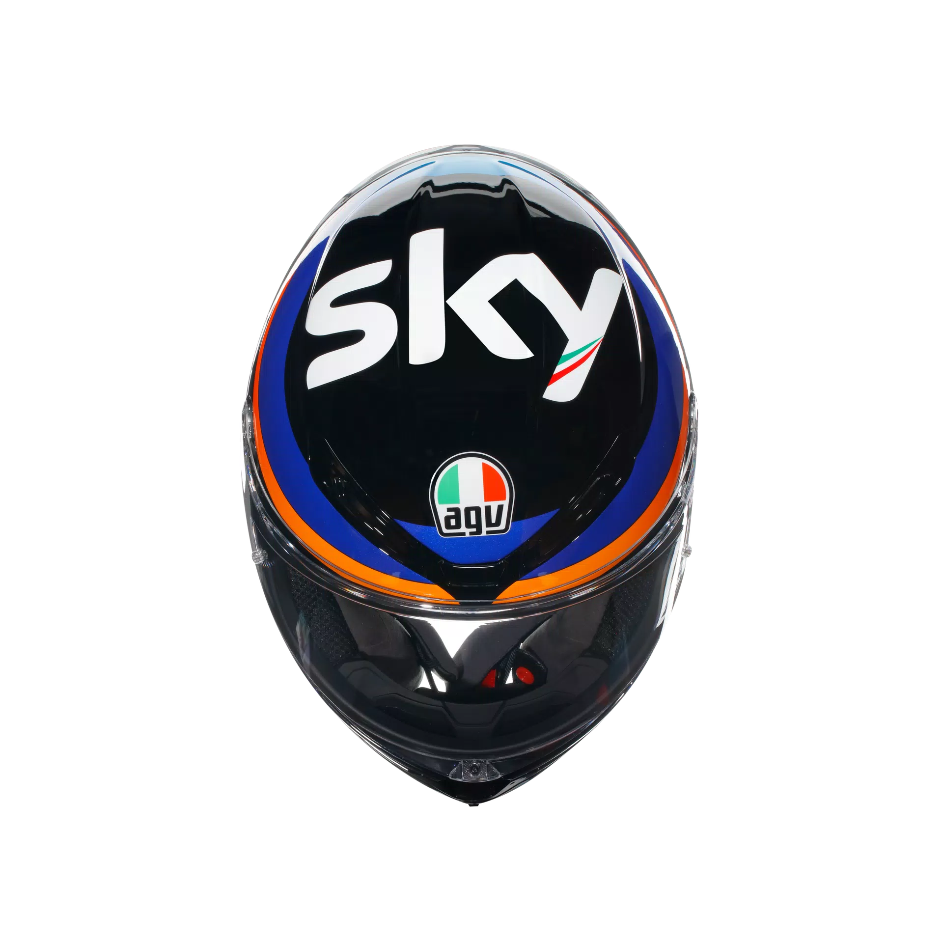 K6 S MARINI SKY RACING TEAM 2021 MOTORBIKE FULL FACE HELMET E2206 AGV