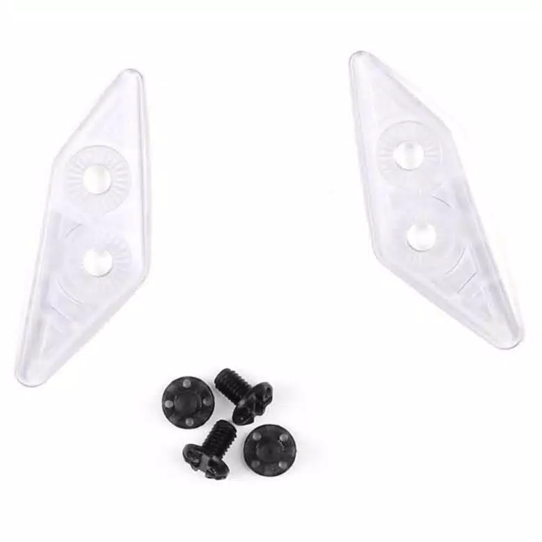 AGV TRANSPARENT SCREWS COVERS AX-8 DUAL EVO/AX-8 DUAL (+scre - NEUTRAL