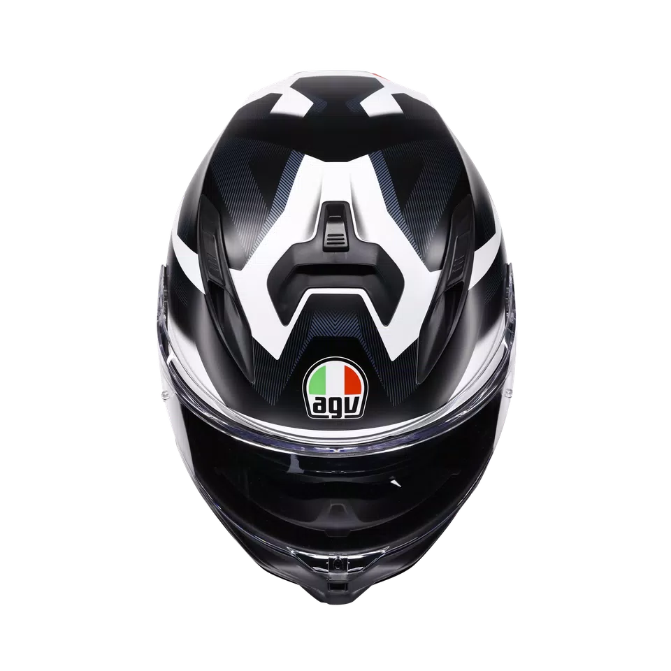K7 MPLK GLIMPSE MATT BLACK/YELLOW FLUO - MOTORBIKE FULL FACE HELMET DOT (E2206) -  - 7