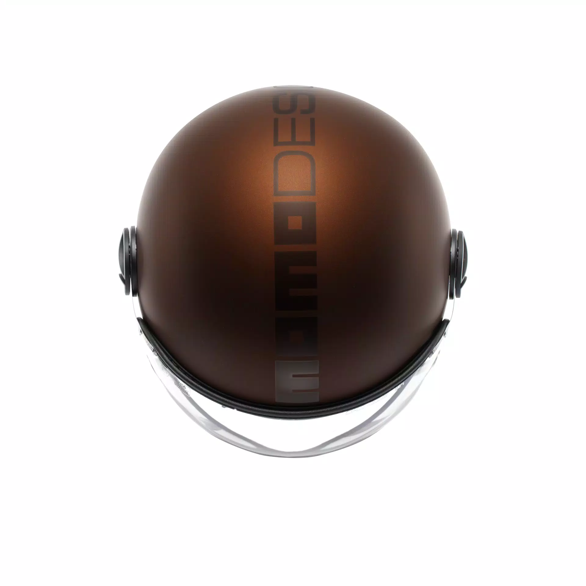 MOMODESIGN FGTR EVO MATT ESPRESSO / BLACK - JET HELMET WITH DUAL VISOR E2206