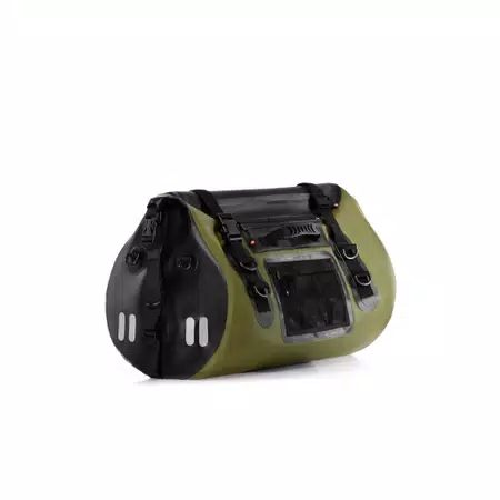 EXPLORER - WATERPROOF DUFFELTAS (45 LT) - BLACK/GREEN - 2