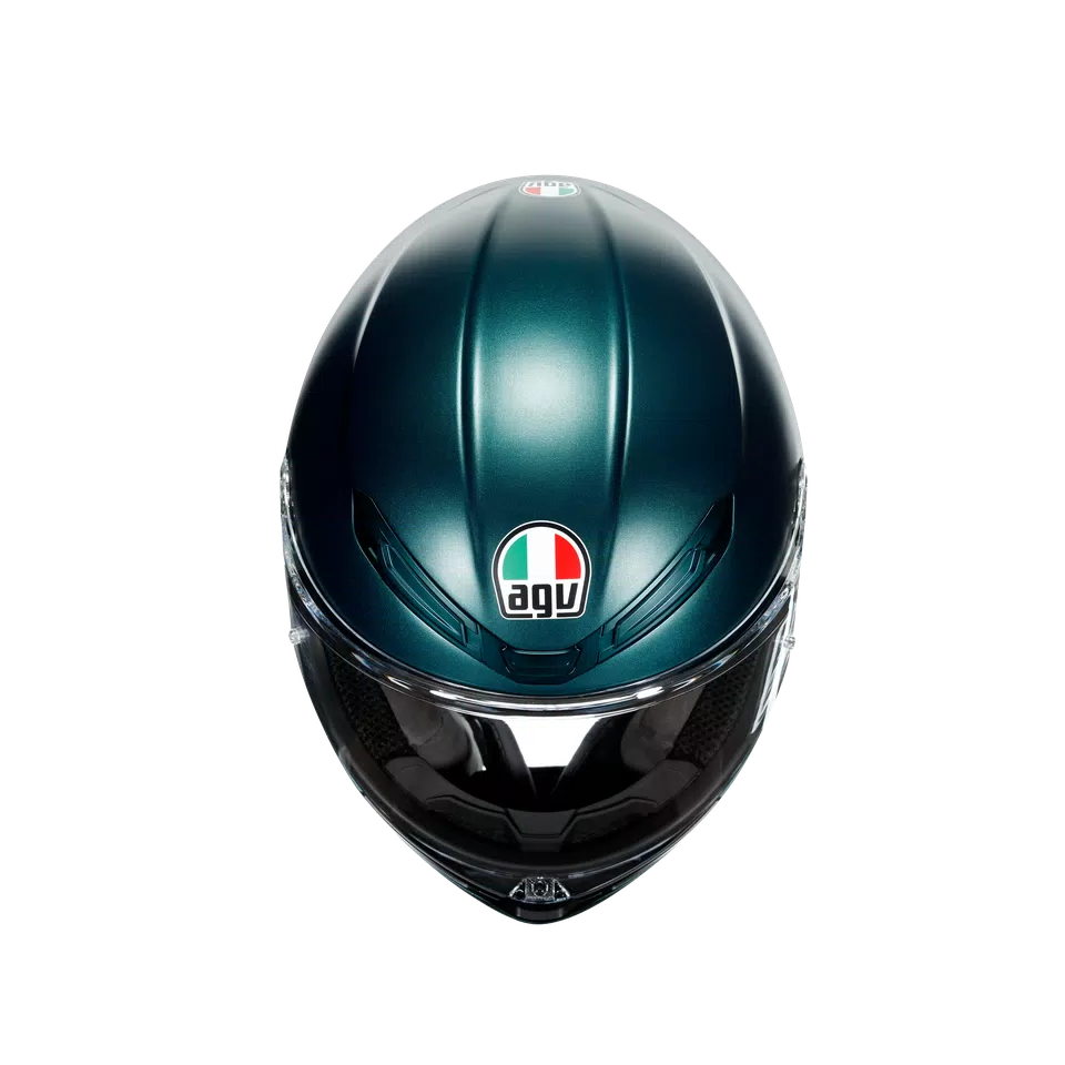 K6 AGV DOT(ECE) SOLID MPLK - PETROLIO MATT -  - 7