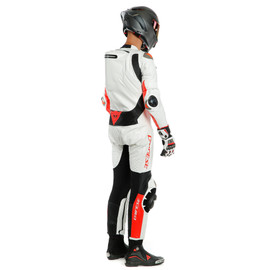 MUGELLO RR D-AIR® PERF. SUIT WHITE/FLUO-RED- D-air racing