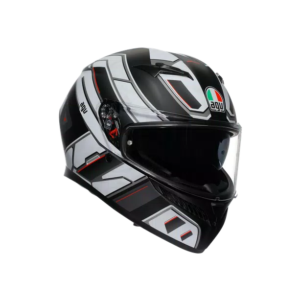 K3 JIST Asian Fit - RIVIA MATT BLACK/WHITE