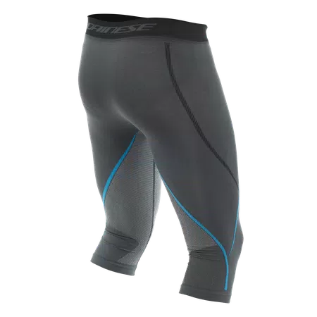 MEN'S MOTORCYCLE TECHNICAL 3/4 UNDERPANTS - BLACK/BLUE - 2