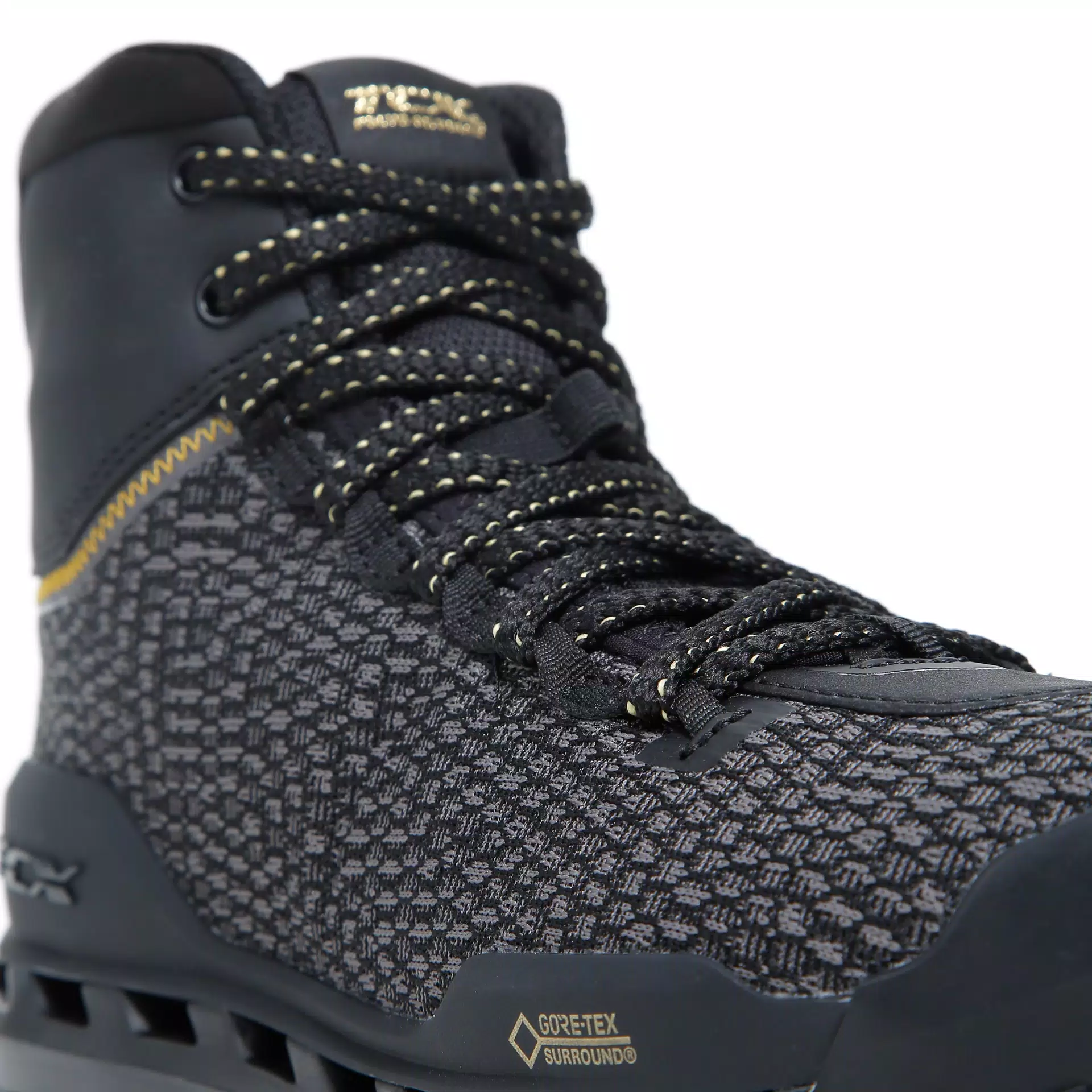 CLIMATREK SURROUND GTX SCARPONCINI MOTO IMPERMEABILI DONNA - NERO/ORO